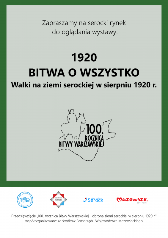 zaproszenie na obchody 100. lecie Bitwy Warszawskiej