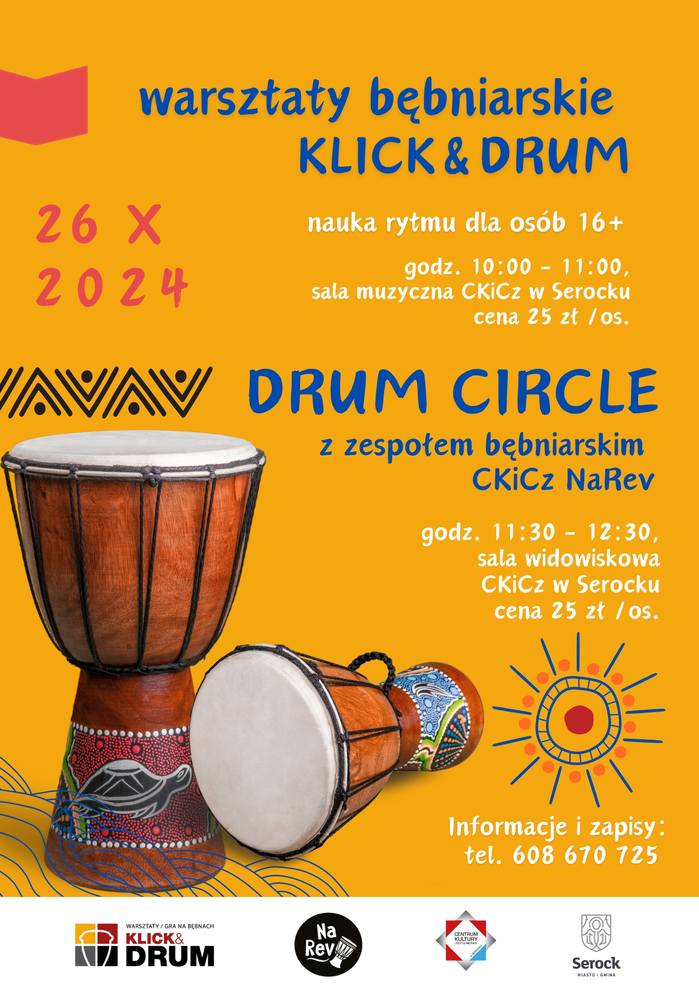 Klick&Drum oraz Drum circle